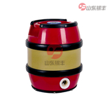全塑啤酒保鲜桶红黄红5L