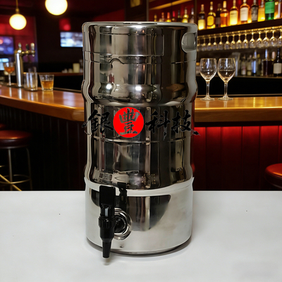 全钢双侧啤酒保鲜桶5L