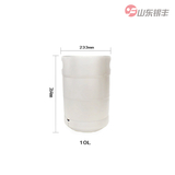 美标304不锈钢扎啤桶10L