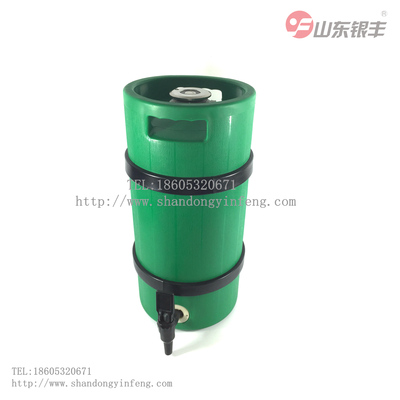 美标内钢外塑啤酒保温桶5L